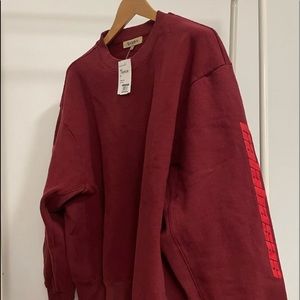 YEEZY SEASON 4 SWEATSHIRT, XS FITS FOR A SMALL